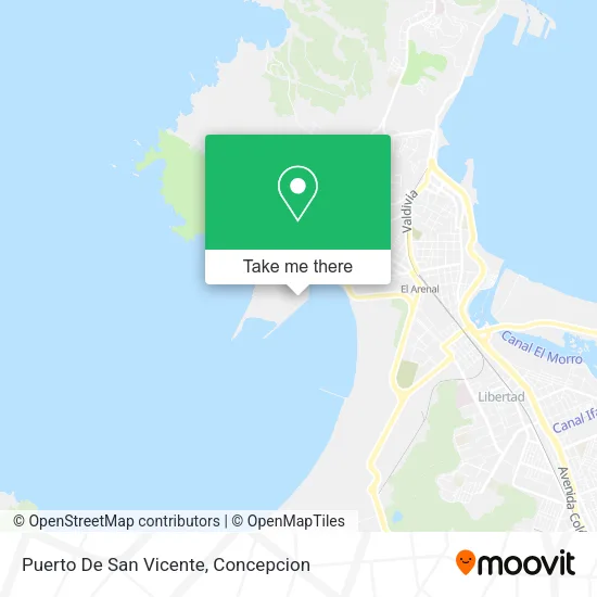 Puerto De San Vicente map