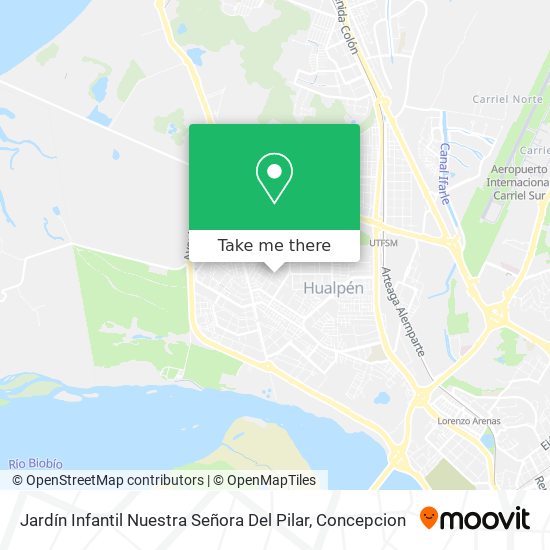 Jardín Infantil Nuestra Señora Del Pilar map