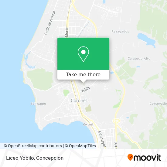 Liceo Yobilo map