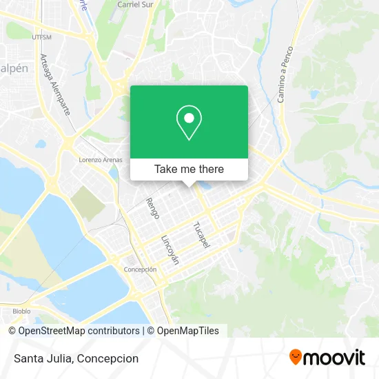 Mapa de Santa Julia