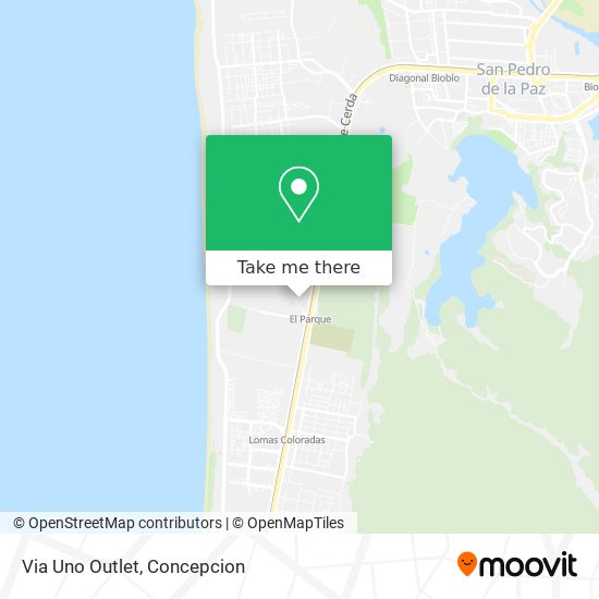 Via Uno Outlet map