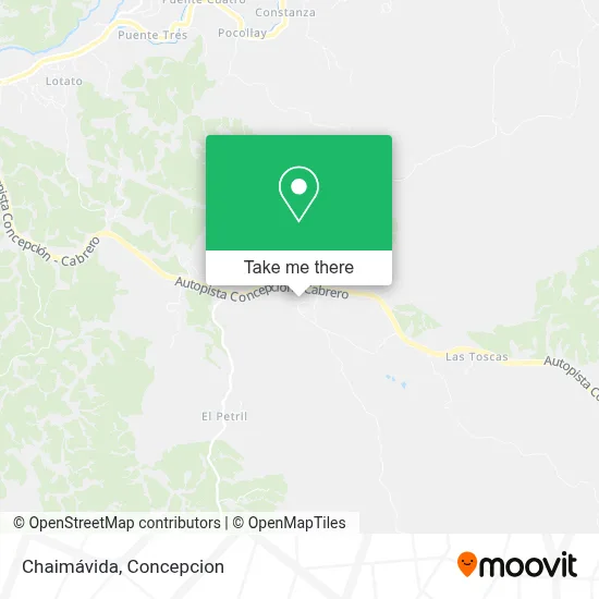 Chaimávida map