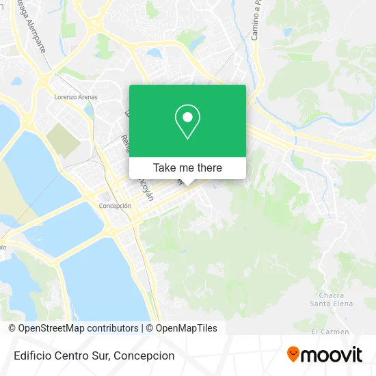 Mapa de Edificio Centro Sur