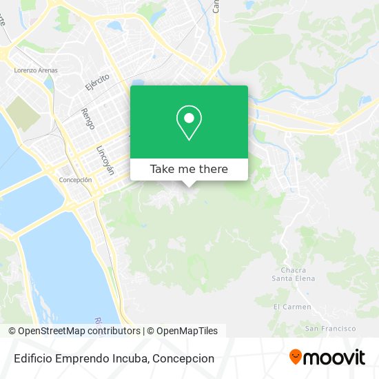 Edificio Emprendo Incuba map
