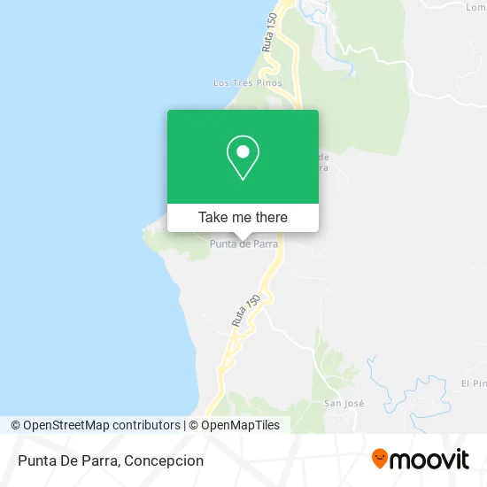 Punta De Parra map