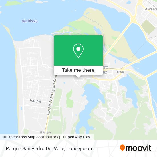 Mapa de Parque San Pedro Del Valle