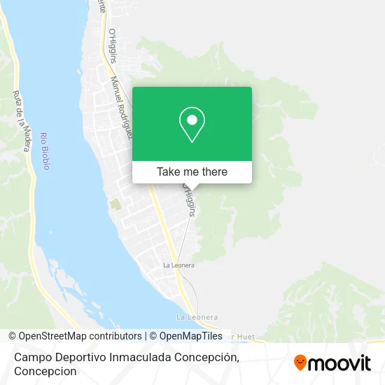 Mapa de Campo Deportivo Inmaculada Concepción