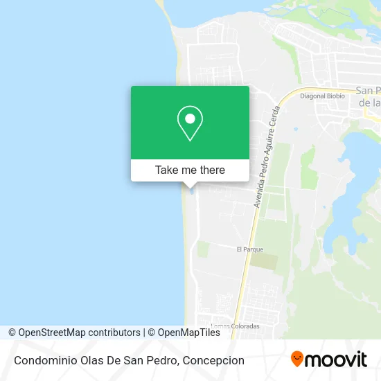 Mapa de Condominio Olas De San Pedro