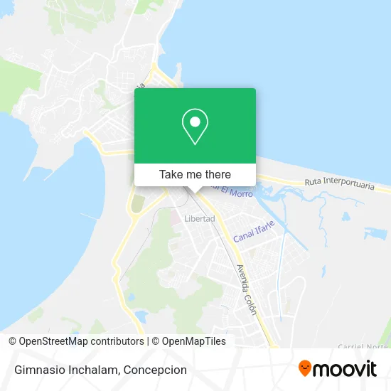Mapa de Gimnasio Inchalam