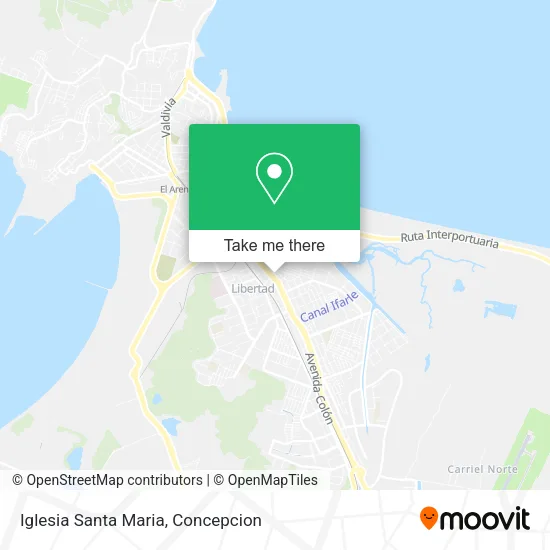 Mapa de Iglesia Santa Maria