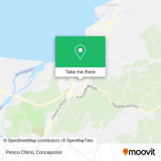 Mapa de Penco Chico