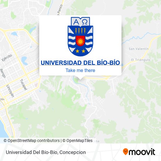 Universidad Del Bío-Bío map