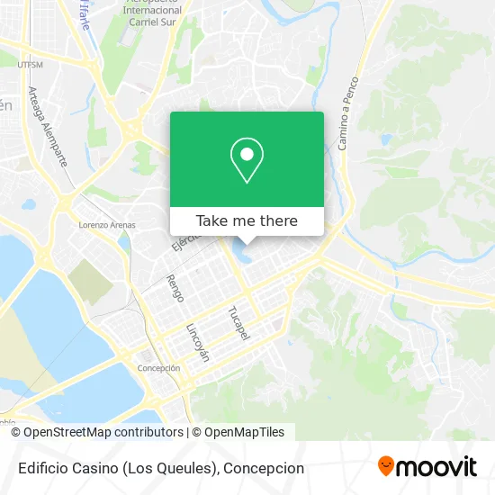 Mapa de Edificio Casino (Los Queules)