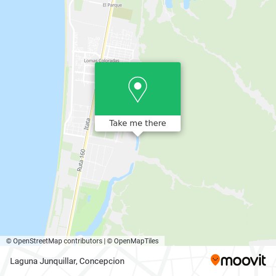 Mapa de Laguna Junquillar