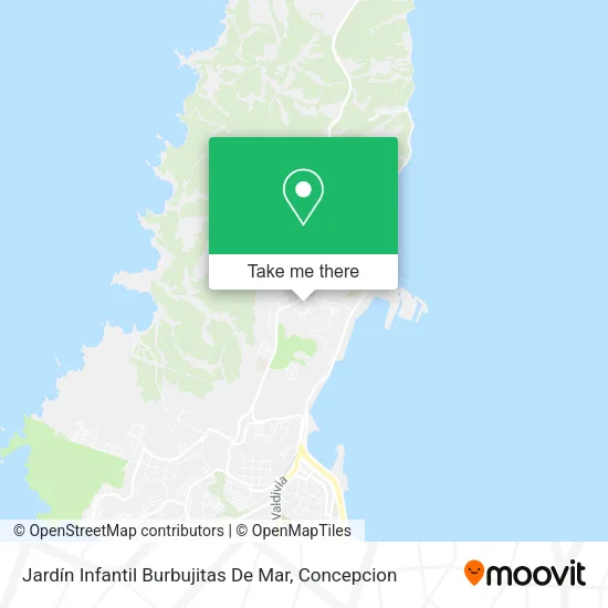 Mapa de Jardín Infantil Burbujitas De Mar