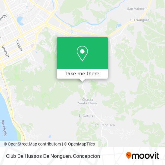 Club De Huasos De Nonguen map