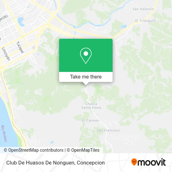 Mapa de Club De Huasos De Nonguen