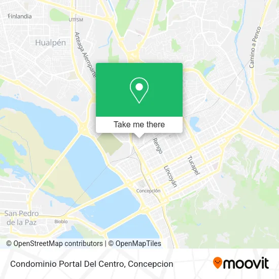 Mapa de Condominio Portal Del Centro