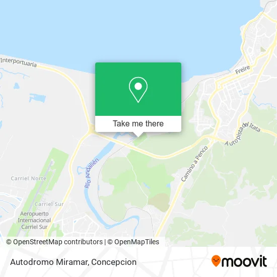 Mapa de Autodromo Miramar