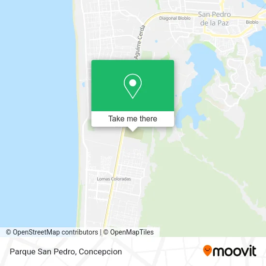 Mapa de Parque San Pedro