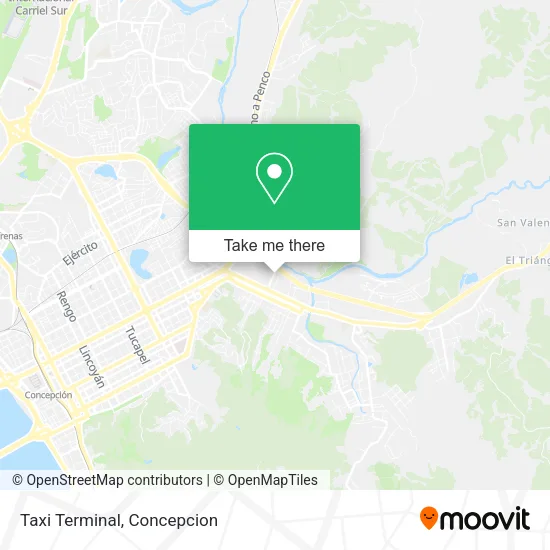 Mapa de Taxi Terminal
