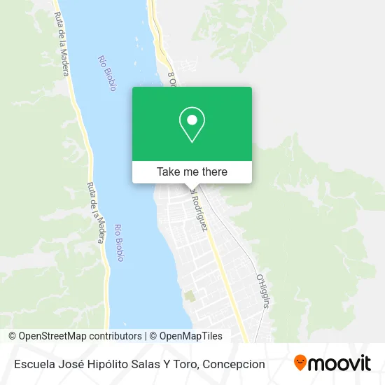 Mapa de Escuela José Hipólito Salas Y Toro