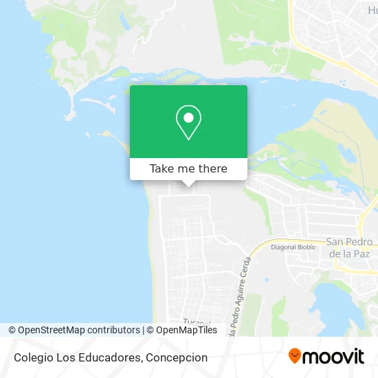 Mapa de Colegio Los Educadores