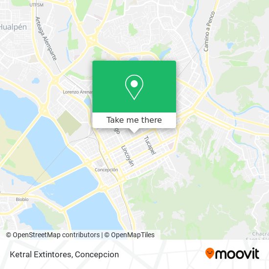 Mapa de Ketral Extintores
