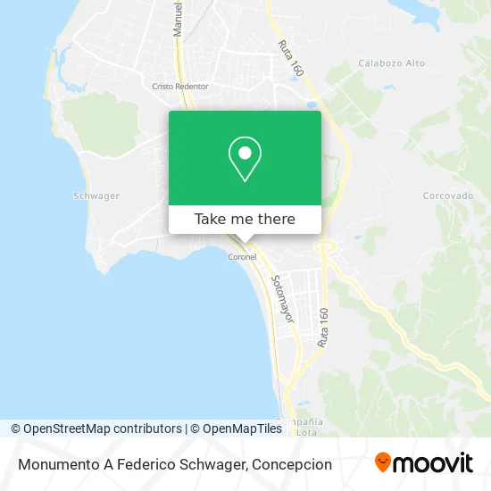 Monumento A Federico Schwager map