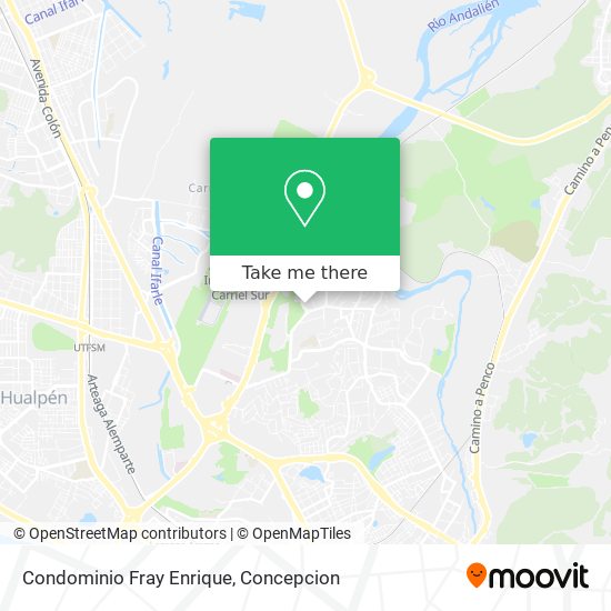 Mapa de Condominio Fray Enrique