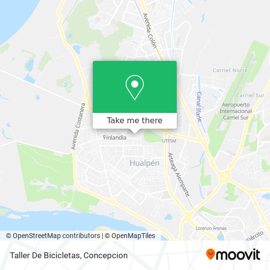 Taller De Bicicletas map