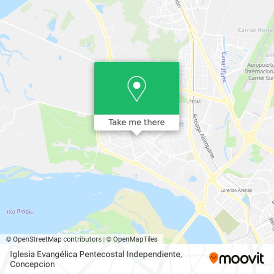 Iglesia Evangélica Pentecostal Independiente map
