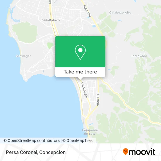 Persa Coronel map