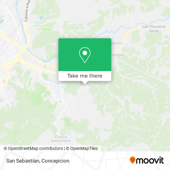 Mapa de San Sebastían