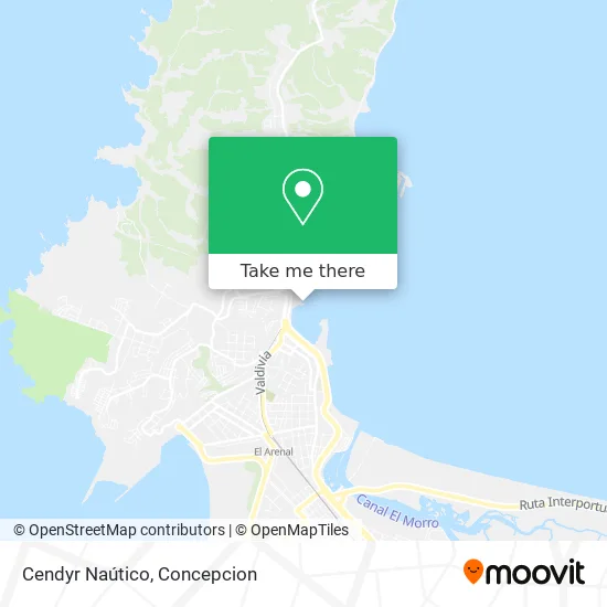 Mapa de Cendyr Naútico