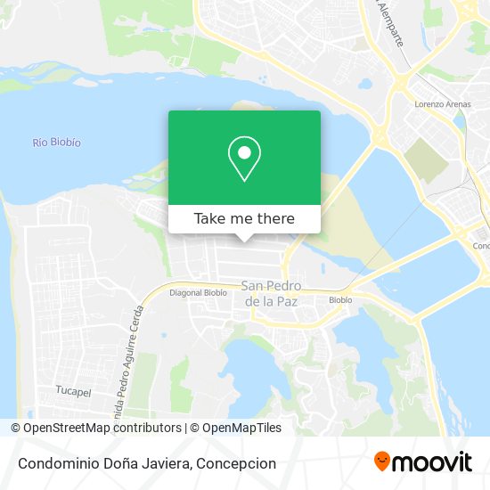 Mapa de Condominio Doña Javiera
