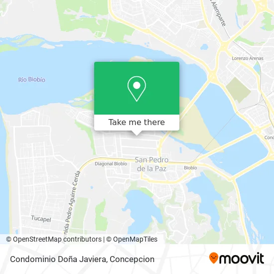 Mapa de Condominio Doña Javiera