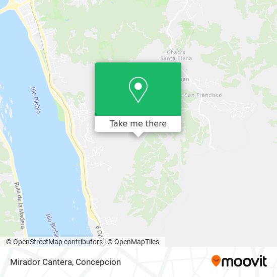 Mapa de Mirador Cantera