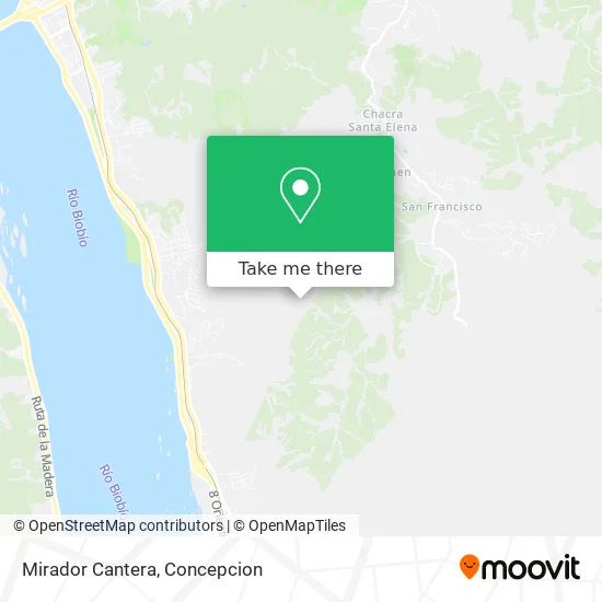 Mapa de Mirador Cantera