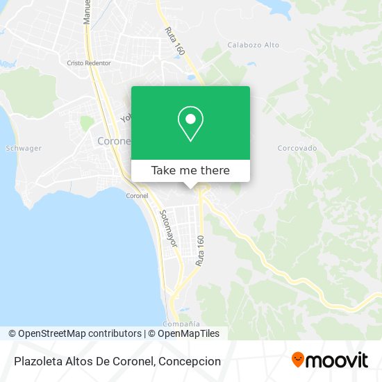 Plazoleta Altos De Coronel map