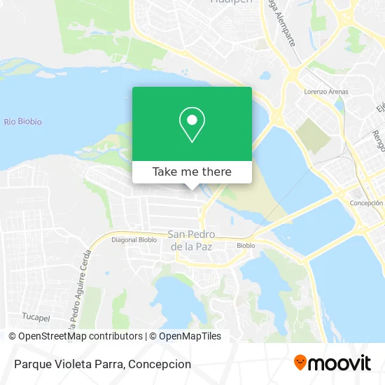 Mapa de Parque Violeta Parra