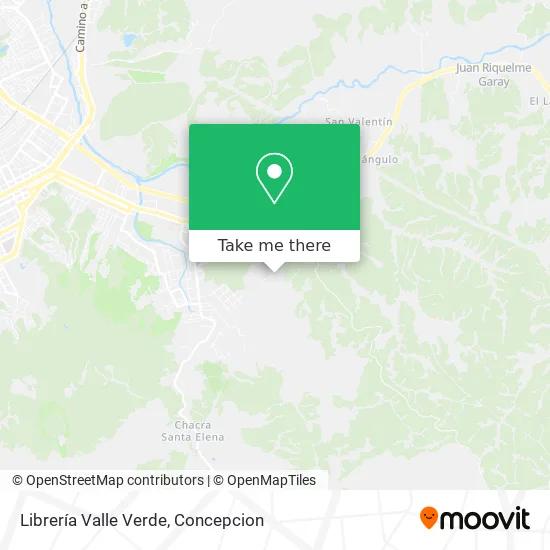 Mapa de Librería Valle Verde