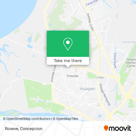Mapa de Roxeve