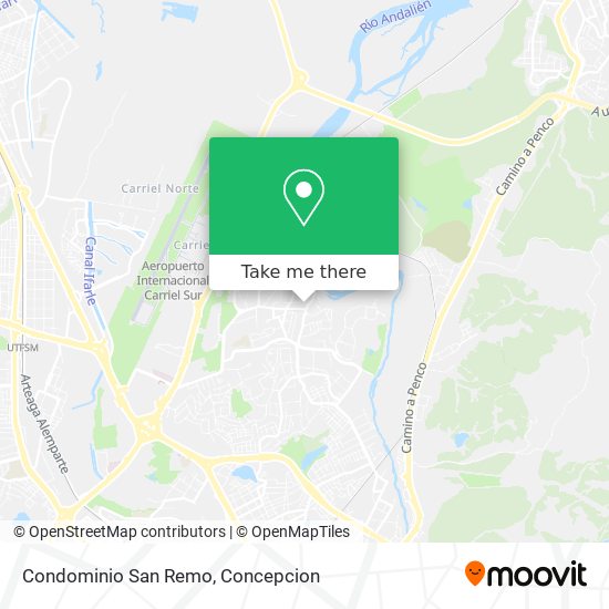 Condominio San Remo map