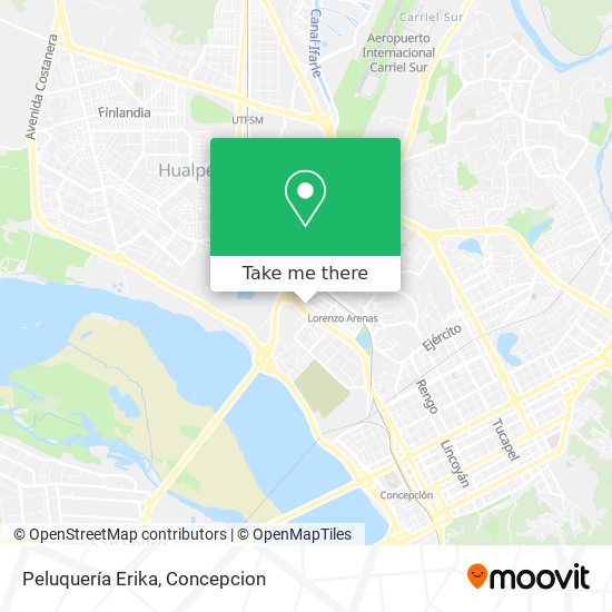 Peluquería Erika map