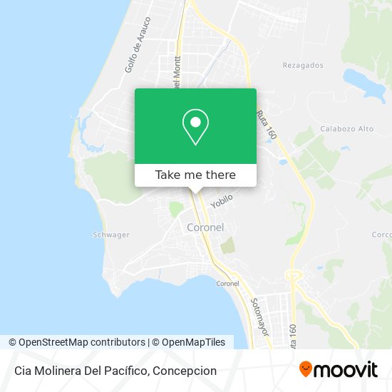 Cia Molinera Del Pacífico map