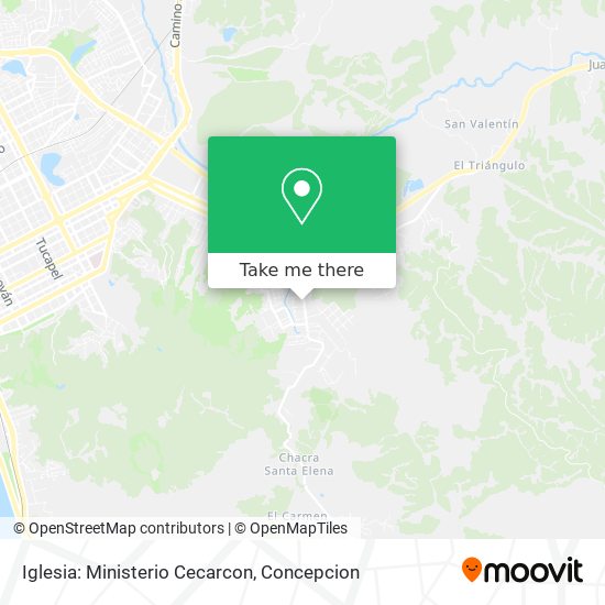 Mapa de Iglesia: Ministerio Cecarcon