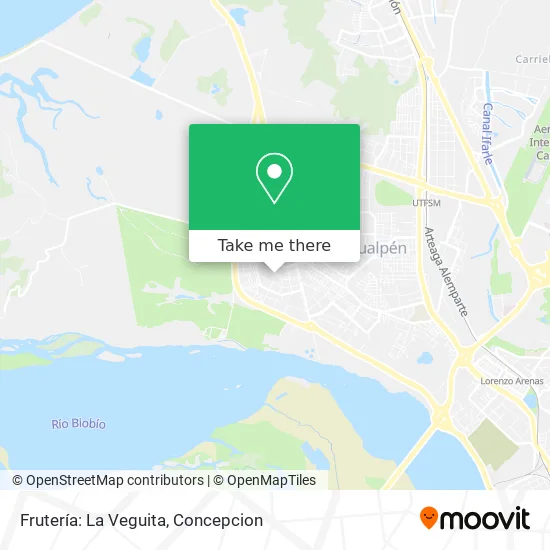 Mapa de Frutería: La Veguita