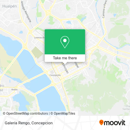 Galería Rengo map