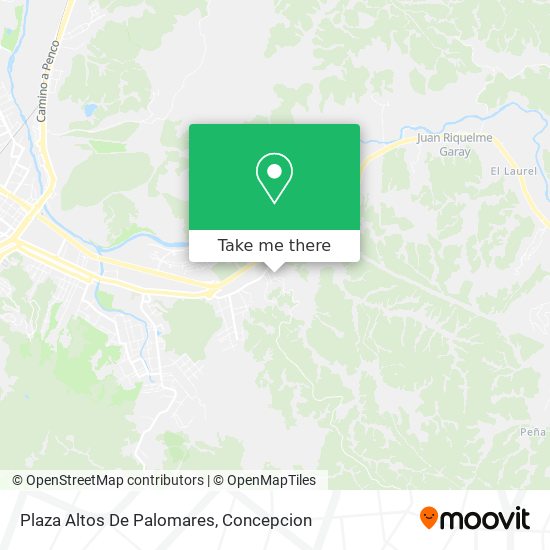 Plaza Altos De Palomares map